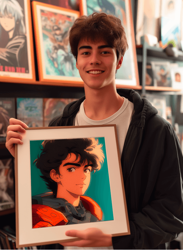 90s Anime Portrait Studio Product Page Secondary Image 1